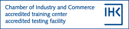 accredited training center and testing facility of the Chamber of Industry and Commerce