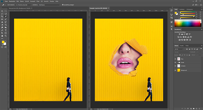 Screenshot Adobe Photoshop®