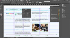 Screenshot Adobe InDesign®